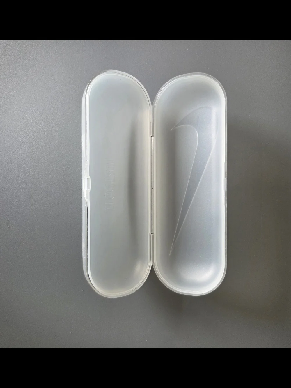 Nike Frosted Clear Eyewear Case